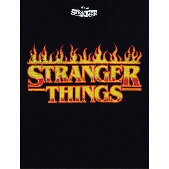 Boys Stranger Things Graphic Comfy Short Sleeve T-Shirt Size M - Picture 5 of 5